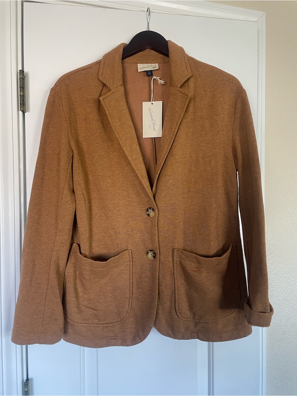 NWT Universal Thread Women's Camel Knit Blazer Jacket - Target
